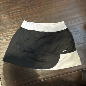 Black and White Slazenger Tennis Skirt - Size XS